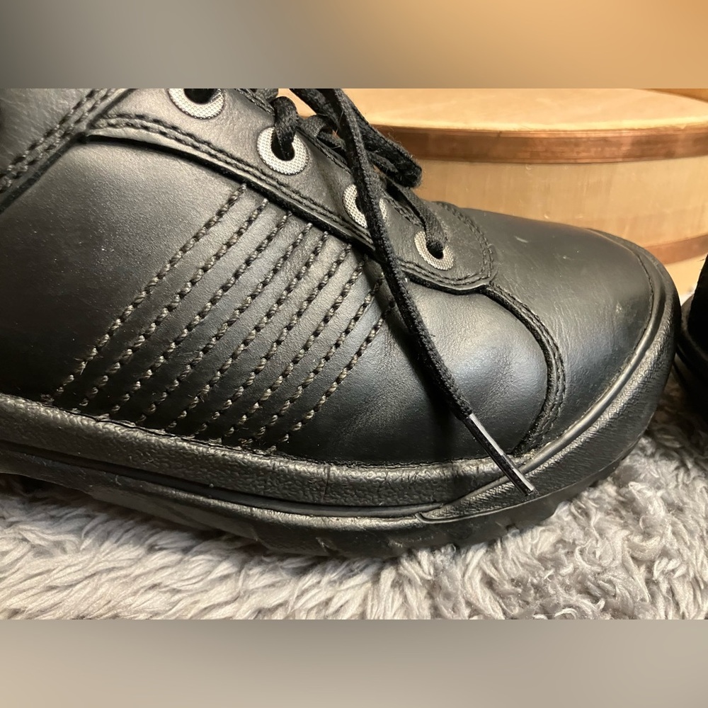 Keen Men's Black PTC Dress Oxford Water Resistant Leather Size 8.5 - Picture 7 of 14